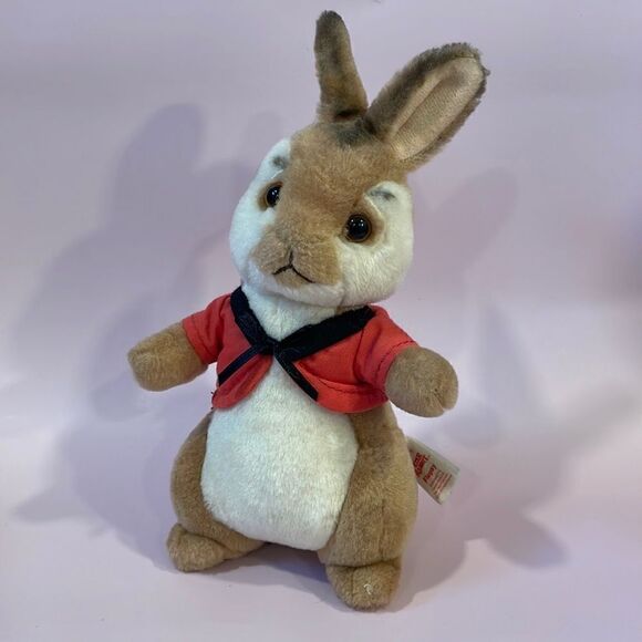 Ty Peter Rabbit Movie Flopsy the Bunny Rabbit Excellent Used Condition 8” tall - Picture 1 of 7